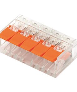 ΚΛΕΜΜΑ PCT-415 5 ΘΕΣΕΩΝ ΜΕ ΥΠΟΔΟΧΗ 0,20-4mm 32Α 400V EUROLAMP 147-11042