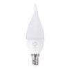 GloboStar® 60006 Λάμπα LED E14 C37T Κεράκι 6W 600lm 260° AC 220-240V IP20 Φ3.7 x Υ12.5cm Ψυχρό Λευκό 6000K – 3 Years Warranty