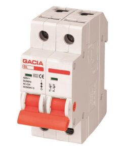 ΡΑΓΟΔΙΑΚΟΠΤΗΣ 2X25A GACIA EUROLAMP – 500-43603