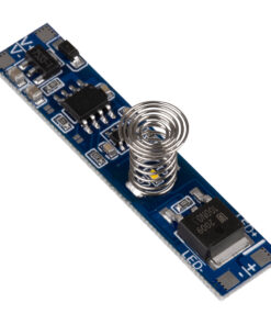 GloboStar® SENSOR-PROFILE 70699 Mini Αισθητήρας-Διακόπτης Αφής Modular για Προφίλ Αλουμινίου – DC 5-24V 1 x 8A 192W – Max 8A 192W – IP20 – Μ4.7 x Π1 x Υ1cm – 2 Χρόνια Εγγύηση