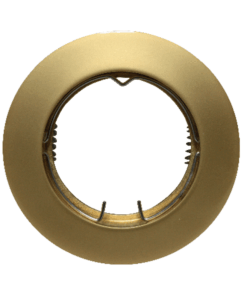 Βάση Σποτ GU10 – MR16 ACA Χωνευτή Στρογγυλή Σταθερή Χρυσό Περλέ – AC.0451042PG