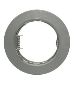 Βάση Σποτ GU10 – MR16 Χωνευτή Στρογγυλή Σταθερή Γκρι Βαφής ACA – AC.0451042SG