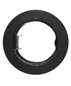 Βάση Σποτ GU10 – MR16 Χωνευτή Στρογγυλή Σταθερή Μαύρη ACA – AC.0451042WB