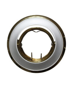 Μίνι Χωνευτή Βάση Σποτ Ρυθμιζόμενη 1xΜR11 Ασημί ACA – AC.04532S