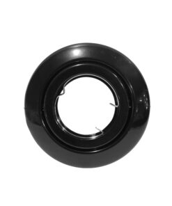 Βάση Σποτ GU10 – MR16 ACA Χωνευτή Στρογγυλή Ρυθμιζόμενη Μαύρη – AC.04533WB