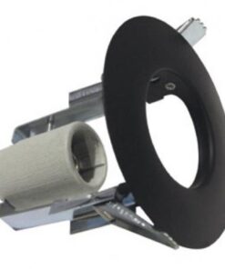 Βάση Σποτ R50 E14 Χωνευτή Στρογγυλή Σταθερή Μαύρη ACA – AC.045R50BMS