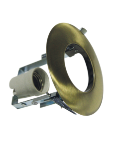 Βάση Σποτ R50 E14 Χωνευτή Στρογγυλή Σταθερή Μπρονζέ ACA – AC.045R50GAB