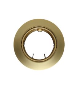 Βάση Σποτ GU10 – MR16 ACA Χωνευτή Στρογγυλή Ρυθμιζόμενη Χρυσό Περλέ – AC.0453254PG