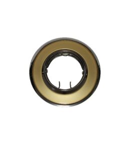 Βάση Σποτ MR11 ACA Χωνευτή Στρογγυλή Ρυθμιζόμενη Χρυσό-Ασημί Περλέ – AC.04532GPG