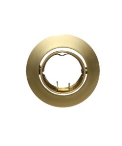 Βάση Σποτ MR11 ACA Χωνευτή Στρογγυλή Ρυθμιζόμενη Χρυσό Περλέ – AC.04532PG