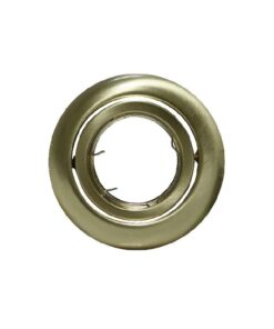 Βάση Σποτ GU10 – MR16 ACA Χωνευτή Στρογγυλή Ρυθμιζόμενη Χρυσό Ματ – AC.04533GM