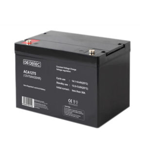 ΜΠΑΤΑΡΙΑ AGM VRLA 12V 75AH/20HR (M6 τερματικό) ACA – ACA1275