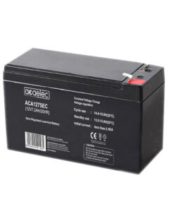 ΜΠΑΤΑΡΙΑ AGM VRLA 12V 7.2AH/20HR (F1 τερματικό) ACA – ACA127SEC