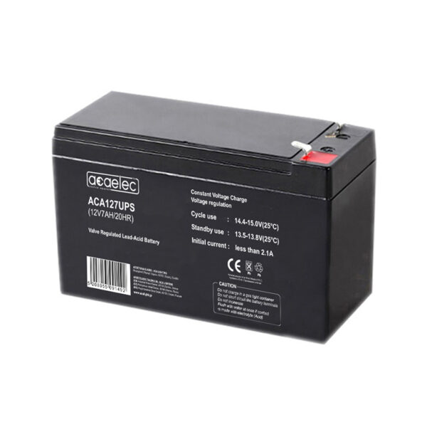 ΜΠΑΤΑΡΙΑ AGM VRLA 12V 7AH/20HR (F2 τερματικό) ACA – ACA127UPS