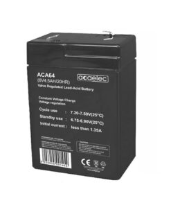 ΜΠΑΤΑΡΙΑ AGM VRLA 6V 4.5AH/20HR (F1 τερματικό) ACA – ACA64