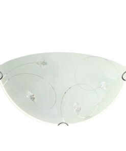 ΑΠΛΙΚΑ 1ΧΕ27 ΜΕ ΚΡΥΣΤΑΛΛΟ Φ30CM ANYA ACA DECOR – AD998050