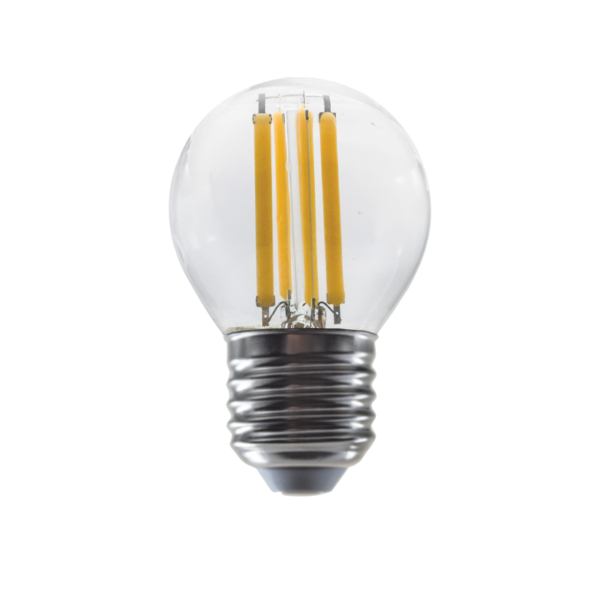 LED Λάμπα E27 Γλομπάκι G45 Filament 6W Diolamp 360° 780lm 6500K - ALIN6CW