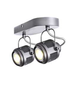 ΕΠΙΤΟΙΧΙΟ ΦΩΤΙΣΤΙΚΟ 2ΧGU10 ΓΚΡΙ ΜΕΤΑΛΛΙΚΟ 28Χ10Χ16CM KRYPTON ACA DECOR – AR2092W28G