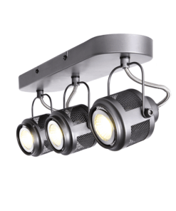 ΕΠΙΤΟΙΧΙΟ ΦΩΤΙΣΤΙΚΟ 3ΧGU10 ΓΚΡΙ ΜΕΤΑΛΛΙΚΟ 43Χ10Χ16CM KRYPTON ACA DECOR – AR2093W43G