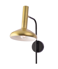 ΕΠΙΤΟΙΧΟ ΦΩΤΙΣΤΙΚΟ 1ΧΕ27 ΟΡΕΙΧΑΛΚΟ+ΜΑΥΡΟ 32Χ20X41CM SHERLOCK ACA DECOR – AR4181W41BB