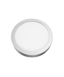 LED Πάνελ Στρογγυλό Επιφανειακό Νίκελ Ματ 18W Φυσικό 4000Κ ø225 ACA – ARCA1840RNM