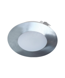 LED Πάνελ Στρογγυλό Νίκελ Ματ 2W 6000K 170Lm 230V AC 100° Ra80 ACA – ARED260RNM