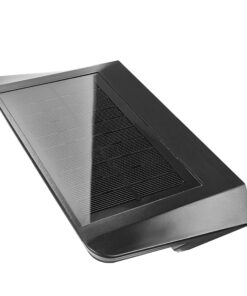 Nordlux Agena Φωτιστικό Τοίχου Μαύρο Ηλιακό Φωτιστικό IP44 LED 5W 3000K – 2118221003