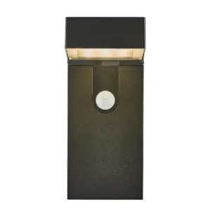 Nordlux Alya Φωτιστικό Τοίχου Μαύρο Ηλιακό Φωτιστικό 400lm Πλαστικό – 2118231003