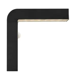 Nordlux Alya Φωτιστικό Τοίχου Μαύρο Ηλιακό Φωτιστικό 400lm Πλαστικό – 2118231003