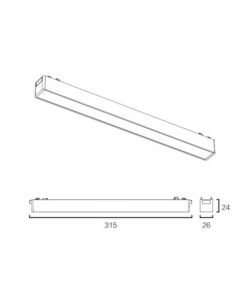 Sun Light ΦΩΤΙΣΤΙΚΑ-ΓΡΑΜΜΙΚΑ-ΜΑΓΝΗΤΙΚΗΣ ΡΑΓΑΣ-48V-ΜΑΥΡΟ ΧΡΩΜΑ-ARION-10FL
