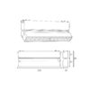 Sun Light ΦΩΤΙΣΤΙΚΑ-ΓΡΑΜΜΙΚΑ-ΜΑΓΝΗΤΙΚΗΣ ΡΑΓΑΣ-48V-ΜΑΥΡΟ ΧΡΩΜΑ-ARION-12GR