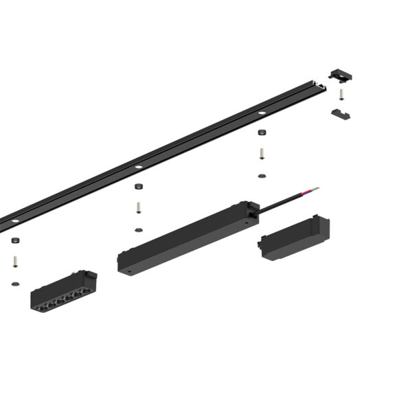 Sun Light ΜΑΓΝΗΤΙΚΗ ΡΑΓΑ-48V-ΜΑΥΡΟ ΧΡΩΜΑ-ARION-200SR