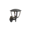 it-Lighting Avalanche 1xE27 Outdoor Wall Lamp Black D:22cmx30cm (80201214)