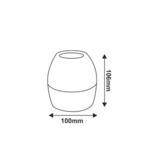 2 IN 1 8W LED NIGHT LIGHT & PROJECTOR WITH 4 PATTERNS AND 1M USB CABLE OR 3XAA ACA – BALLOON