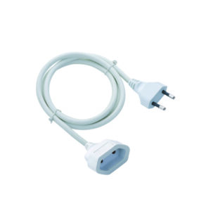 ΠΡΟΕΚΤΑΣΗ ΔΙΠΟΛΙΚΗ 10Α H05VV-F 2x1mm2 IP20 3m ACA – BEC202X13