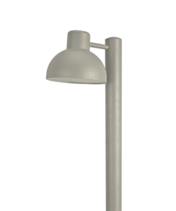 Φωτιστικό Δαπέδου 1xE27 Κολωνάκι Κήπου 1m Γκρι Ατσάλι IP44 ACA – BERO1POG