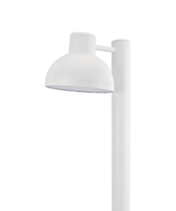 Φωτιστικό Δαπέδου 1xE27 Κολωνάκι Κήπου 1m Ατσάλι Λευκό IP44 ACA – BERO1POWH