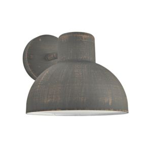 ^ΣΚΟΥΡΙΑ ΕΠΙΤΟΙΧΟ ΦΩΤΙΣΤΙΚΟ BERO 1XE27 MAX.10W LED IP44 ΜΕ ΟΠΑΛ PC ΚΑΛΥΜΜΑ ACA – BERO1WR