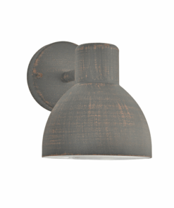 Φωτιστικό Τοίχου Απλίκα 1xE27 Ατσάλι Απόχρωση Σκουριά ø150 IP44 ACA – BEROM1WR