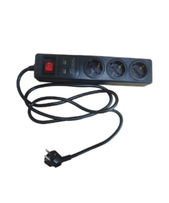 ΠΟΛΥΠΡΙΖΟ 5 ΣΟΥΚΟ ΑΣΦΑΛΕΙΑΣ ΜΕ ΔΙΑΚΟΠΤΗ+2USB 16A IP20 ΜΕ ΚΑΛΩΔΙΟ H05VV-F 3×1.5mm2 / ΚΑΘ ΜΗΚΟΥΣ 1.5m ACA – BMS20CSU515
