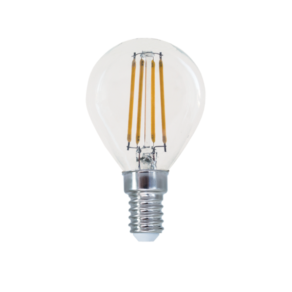 LED Λάμπα E14 Γλομπάκι P45 Filament 4W Diolamp 360° 480lm 2700K - BOVA4WW