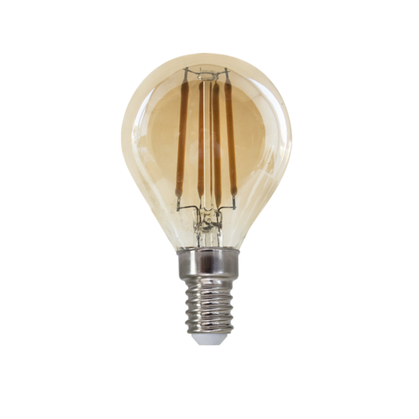 LED Λάμπα E14 Γλομπάκι P45 Filament 4W Step Dimmable Diolamp 360° 500lm 2700K - BOVA4WWAMSD