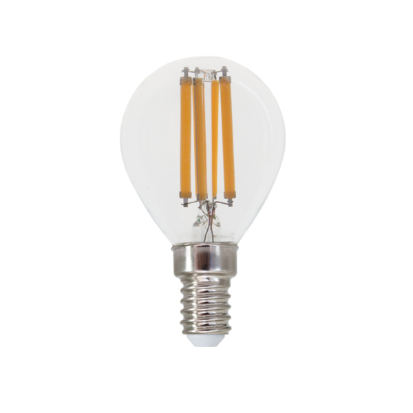 LED Λάμπα E14 Γλομπάκι P45 Filament 6W Diolamp 360° 780lm 6500K - BOVA6CW