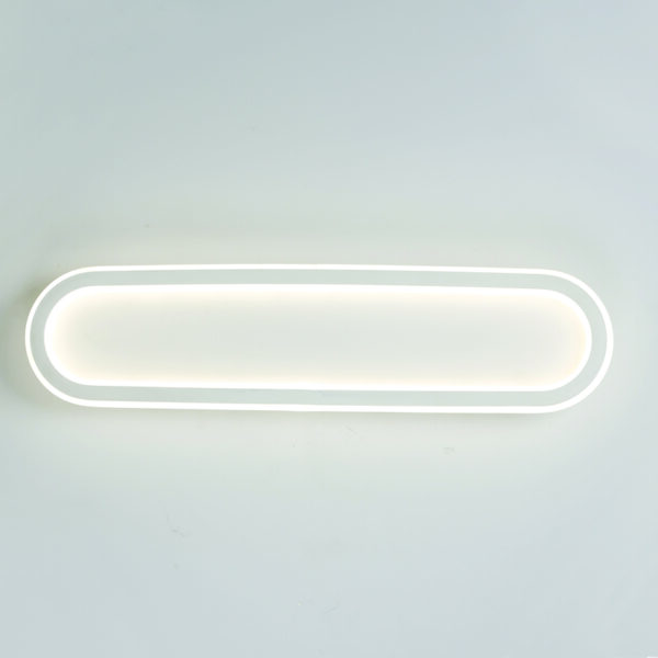 LED Φωτιστικό Οροφής LED 33W Dimmable CCT 3300lm Solo Λευκό 57X14X6CM ACA – BR20LEDC57WHDCCT