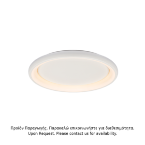 ΟΡΟΦΗΣ Φ/Σ LED 36W DIMMER CCT 3470LM ΛΕΥΚΟ ΜΕΤΑΛΛΙΚΟ D41XH8,5CM DIANA ACA – BR71LEDC41WHCCTD