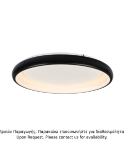 ΟΡΟΦΗΣ Φ/Σ LED 45W DIMMER CCT 3600LM ΜΑΥΡΟ ΜΕΤΑΛΛΙΚΟ D61XH8,5CM DIANA ACA – BR71LEDC61BKCCTD