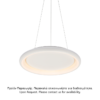 ΚΡΕΜΑΣΤΟ Φ/Σ LED 36W DIMMER CCT 3470LM ΛΕΥΚΟ ΜΕΤΑΛΛΙΚΟ D41XH120CM DIANA ACA – BR71LEDP41WHCCTD