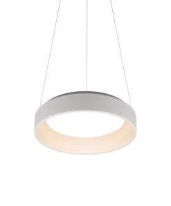 ΚΡΕΜΑΣΤΟ ΦΩΤΙΣΤΙΚΟ LED 34W 3000K 1700LM ΛΕΥΚΟ ΜΕΤΑΛΛΙΚΟ D45XH120CM APOLLO ACA – BR81LEDP45WH