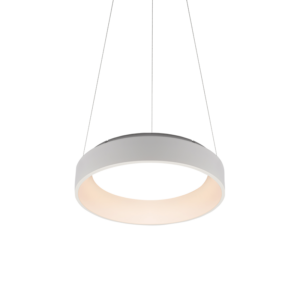 ΚΡΕΜΑΣΤΟ ΦΩΤΙΣΤΙΚΟ LED 34W 3000K 1700LM ΛΕΥΚΟ ΜΕΤΑΛΛΙΚΟ D45XH120CM APOLLO ACA – BR81LEDP45WH