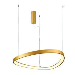 ΚΡΕΜΑΣΤΟ Φ/Σ LED 44W CCT 4670LM HARMONY ΧΡΥΣΟ ΑΛΟΥΜΙΝΙΟ IP20 D60XH120CM ACA – BR97LEDP60GDCCT